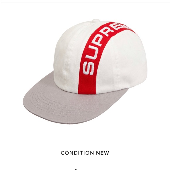 Supreme Stripe 6-Panel Hat
